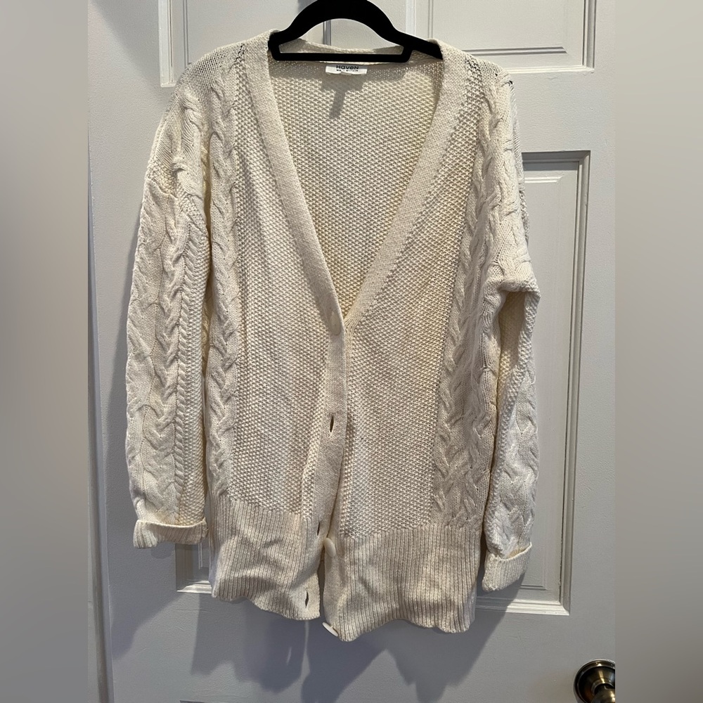 Haven Well Cable Knit cardigan